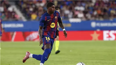 الدوري الإسباني، تقارير تكشف سر استبعاد راشفور من تشكيل برشلونة أمام خيتافي