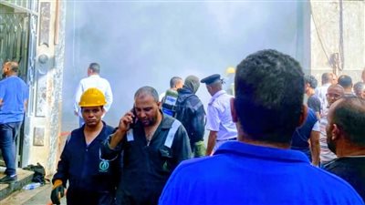 الإسعاف: 5 إصابات في حريق مخزن ببولاق أبو العلا