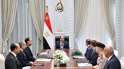 تكليفات حاسمة من السيسي لوزراء الداخلية والاتصالات بحضور رؤساء الحكومة والمخابرات والرقابة