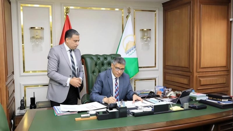 محافظ الجيزة يعتمد
