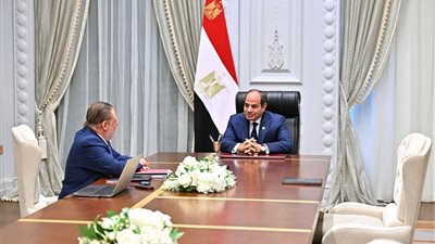  عقب التجديد له، تفاصيل أول اجتماع للرئيس السيسي مع محافظ البنك المركزي (فيديو)