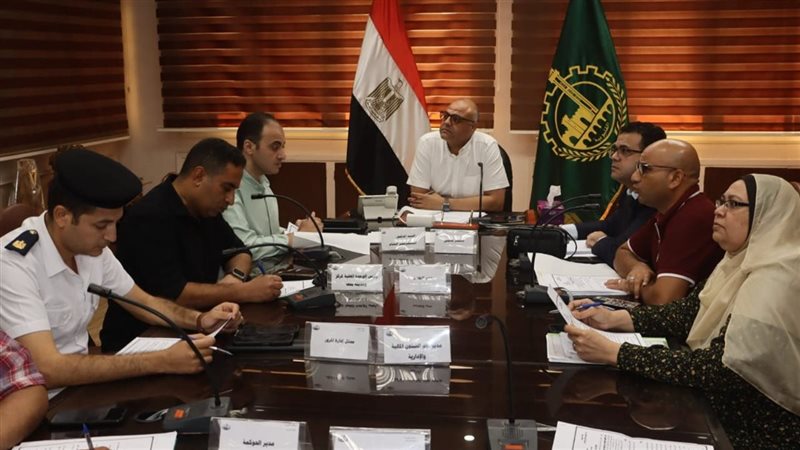 اجتماع محافظ القليوبية،