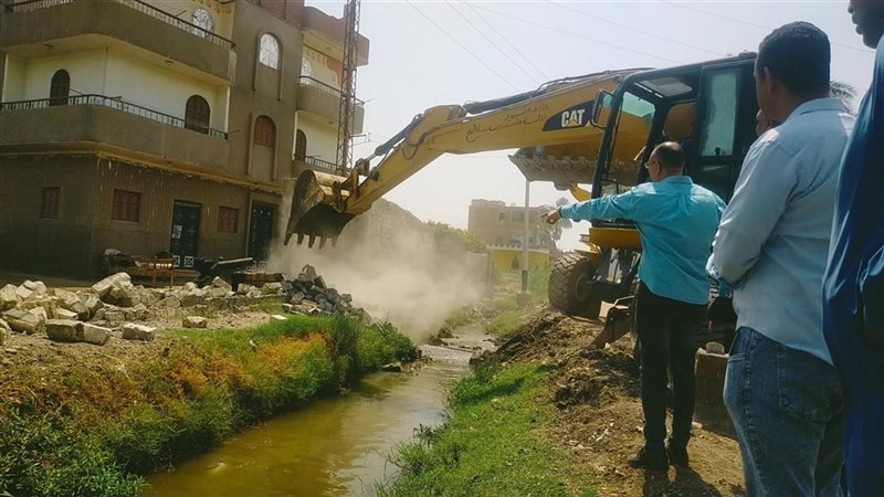 حملة إزالة بأسيوط،