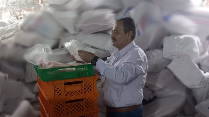 ضبط 7 أطنان دواجن