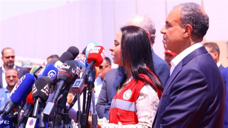 مايا مرسي وزيرة التضامن،