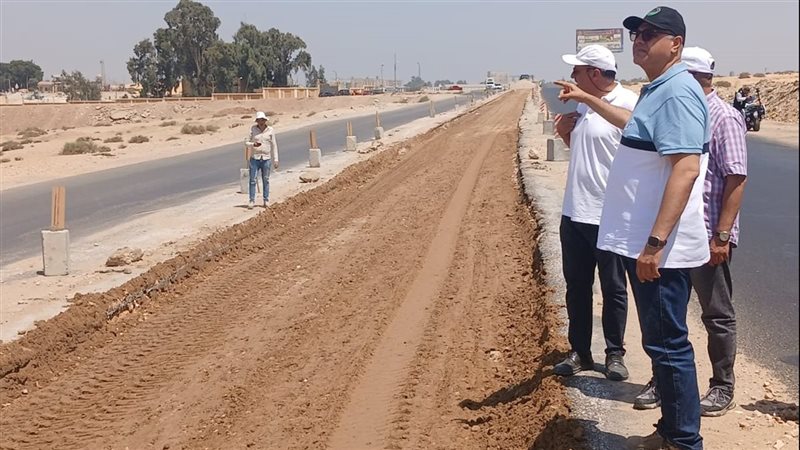 محافظ القليوبية خلال