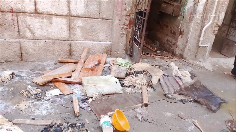 تأثر منزل ببنها بانفجار