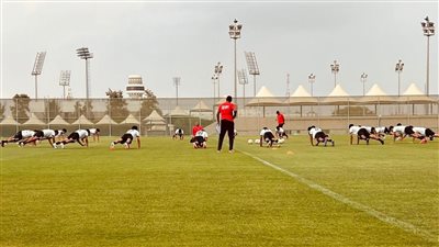 منتخب مصر للناشئين تحت 17 سنة يختتم استعداداته لودية السعودية 