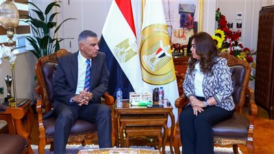 وزيرة التنمية المحلية تتابع مع محافظ أسوان مشروعات الخطة الاستثمارية ومبادرة 