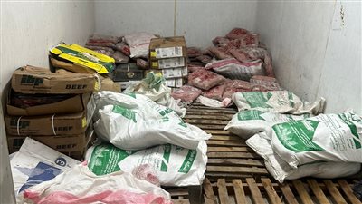 التحفظ على 103 أطنان لحوم فاسدة بالقليوبية