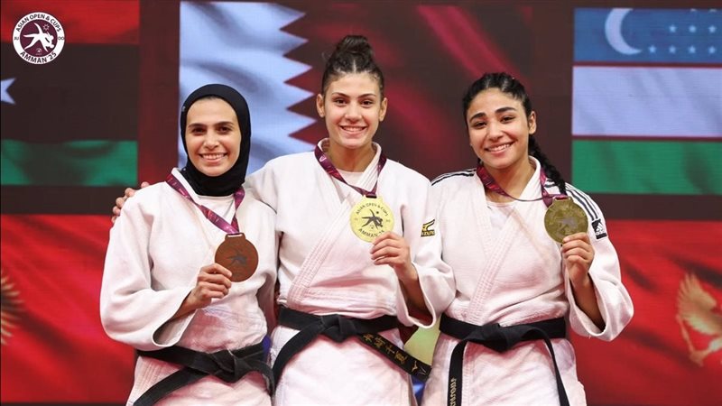 لاعبات منتخب الجودو،