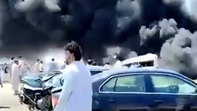 جانب من الحادث
