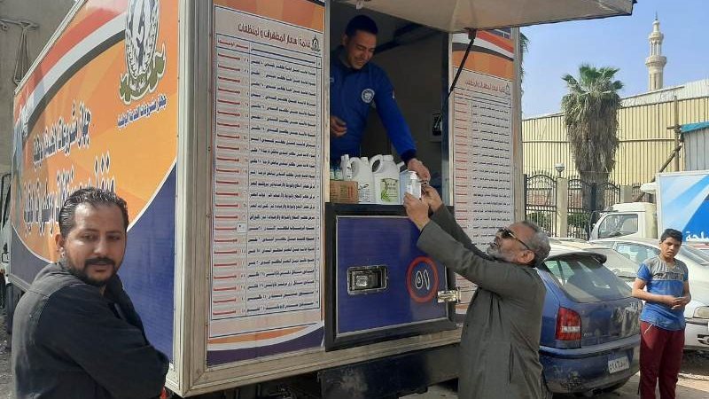 منافذ بيع متحركة