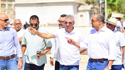 نائب وزير السياحة وأمين المجلس الأعلى للآثار يتفقدان أعمال ترميم المواقع بالإسكندرية