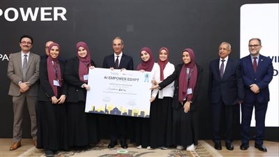 هندسة القاهرة تفوز بالمركز الأول بمسابقة بناء القدرات في الذكاء الاصطناعي 