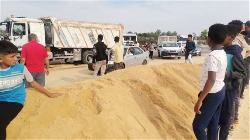 انقلاب سيارة رمال