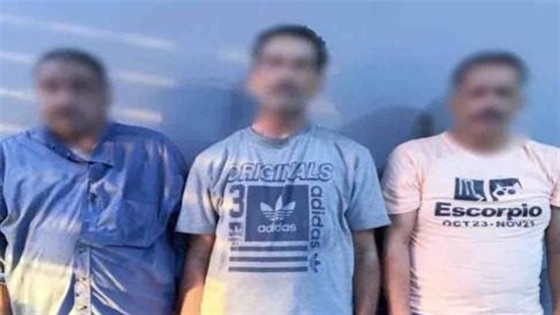 القبض على المتهمين،