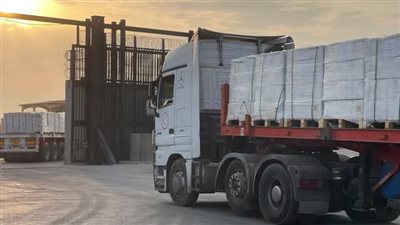 الهلال الأحمر المصري يرسل 4 آلاف طن مساعدات غذائية وإغاثية إلى غزة