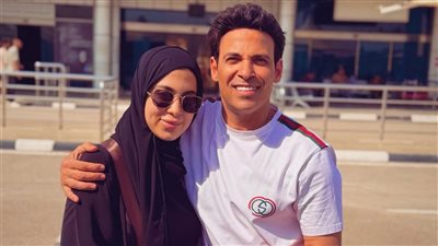 سعد الصغير يوجه رسالة لابنته قبل سفرها لأداء العمرة 