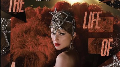 بوستر جديد لألبوم تايلور سويفت الجديد The Life of a Showgirl