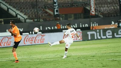 شاهد، احتفال شيكو بانزا لاعب الزمالك بهدفه في مرمى فاركو