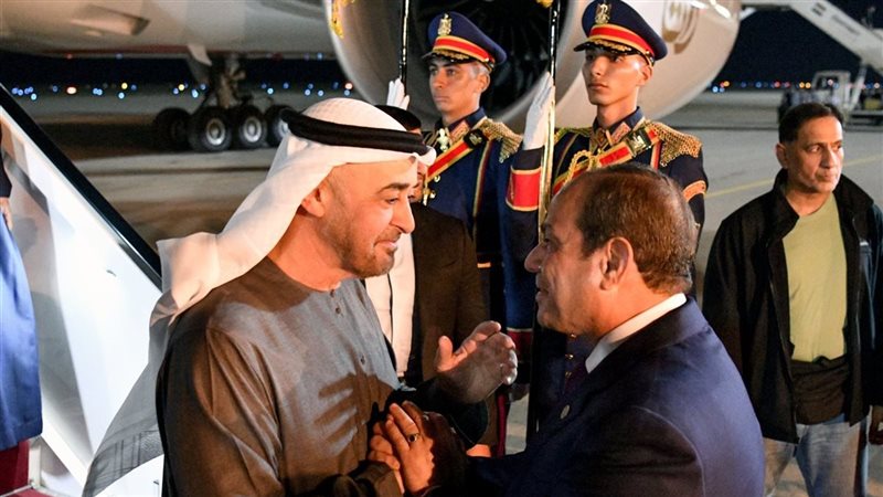  السيسي يستقبل محمد