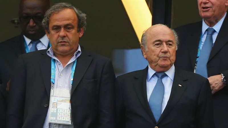 بلاتر وبلاتيني، فيتو