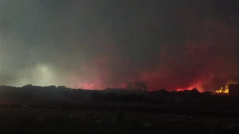 السيطرة على حريق