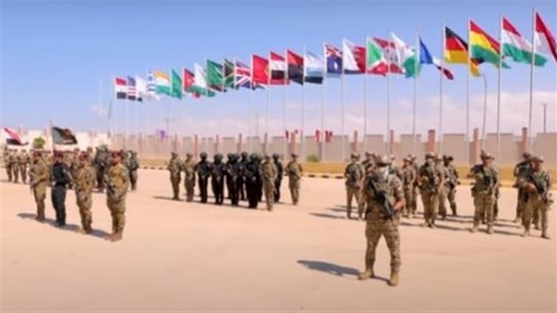 فعاليات التدريب المصري