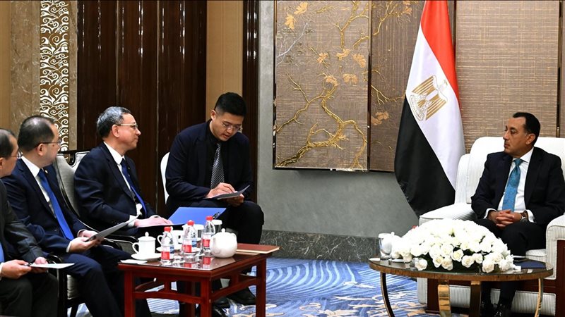 مدبولي يلتقي رئيس