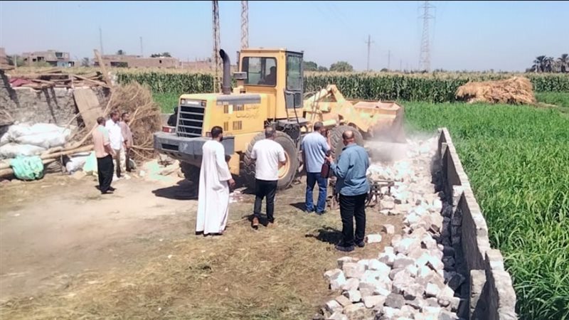حملة إزالة بأسيوط،