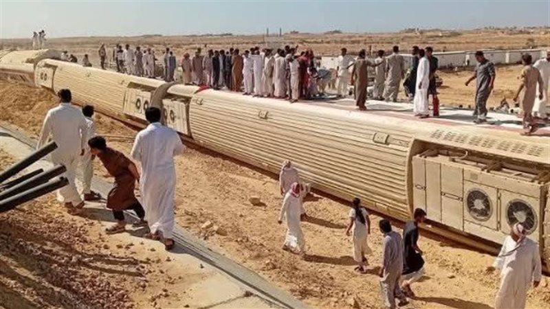حادث قطار مطروح