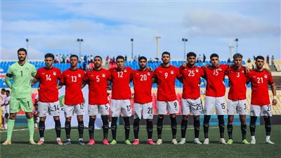 منتخب مصر بالاحمر وإثيوبيا بالأخضر في تصفيات كأس العالم