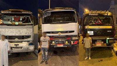 الأمن يكشف ملابسات فيديو اصطدام شاحنات نقل بسيارة حراسة في القاهرة