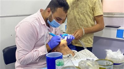 محافظة البحيرة تسير قافلة طبية متعددة التخصصات لأهالي قرية اليمنية 