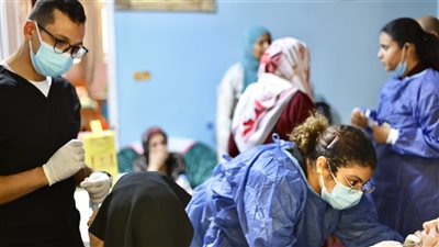 التضامن تنظم قافلة طبية بمقر دار السلمانية لرعاية المسنين بالوراق