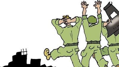 أسرى جدد في كاريكاتير فيتو