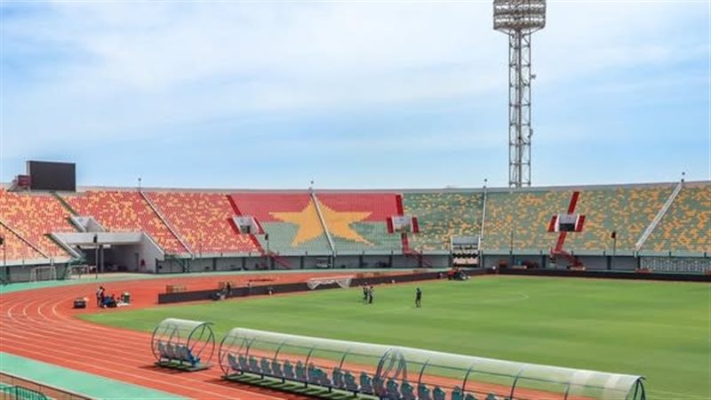 ملعب مباراة مصر وبوركينا