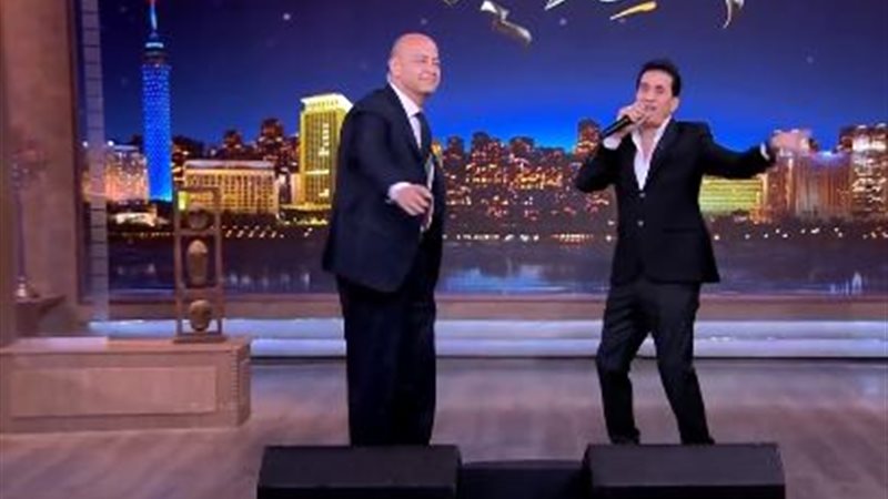 شيبة وعمرو اديب،