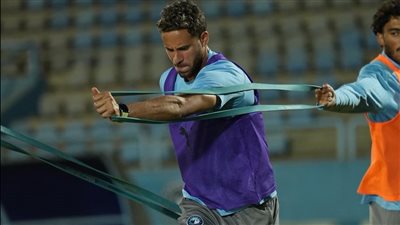 ودية اليوم اختبار حاسم لحالة رمضان صبحي البدنية