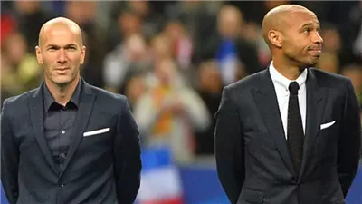 الجميع يعرف خليفة ديشامب، هنري يلمح لاقتراب زيدان من تدريب منتخب فرنسا 