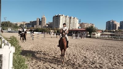 بدء الفعاليات التمهيدية من بطولة الفروسية للجمهورية بنادي سموحة
