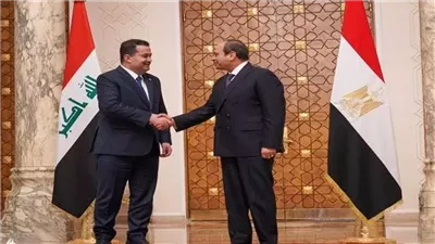 السيسي يؤكد للسوداني دعم مصر الكامل للعراق والمساهمة في إعادة الإعمار