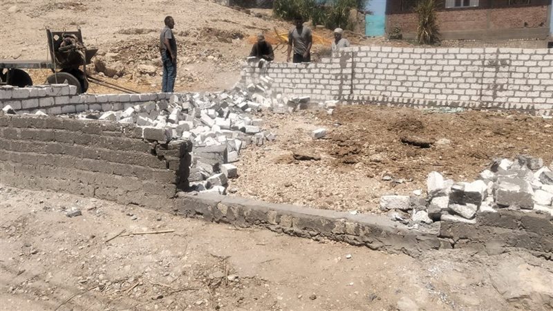 حملة إزالة بأسيوط،
