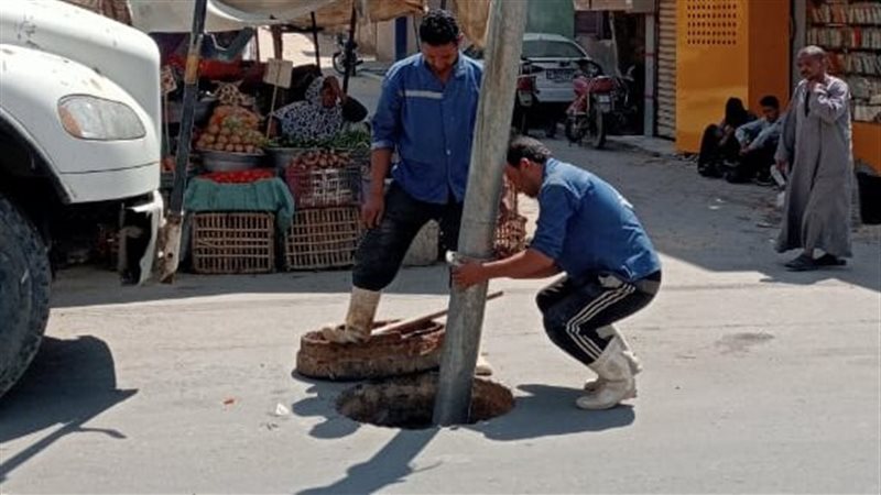 تطهير شبكات الصرف،