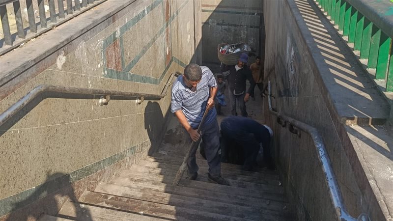 حملة نظافة لنفق الزهراء