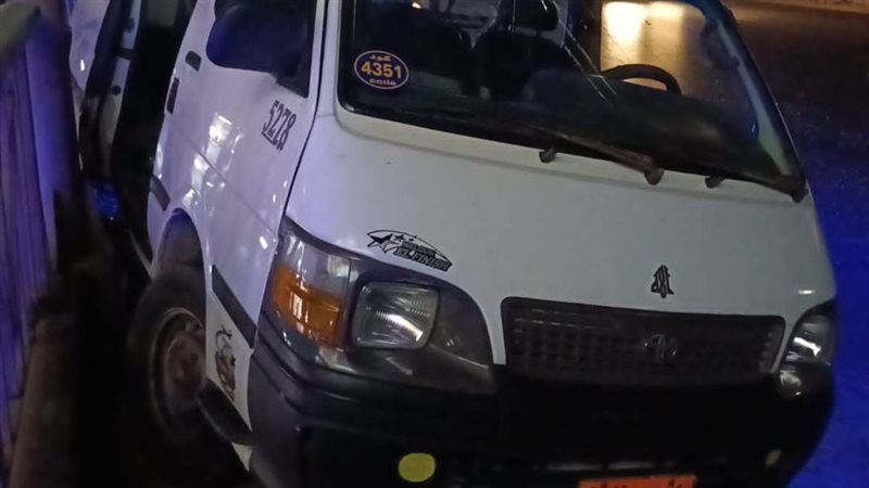 حادث ميكروباص