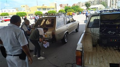 جهاز شئون البيئة بالشرقية ينفذ 18 حملة مفاجئة لفحص عوادم السيارات 
