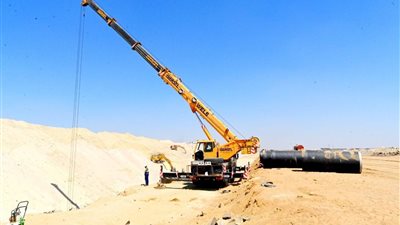 الموقف التنفيذي لمشروعات المرافق في أكتوبر الجديدة 