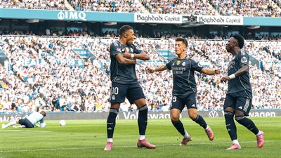 ريال مدريد يتعادل مع مارسيليا 1-1 بعد مرور 30 دقيقة 